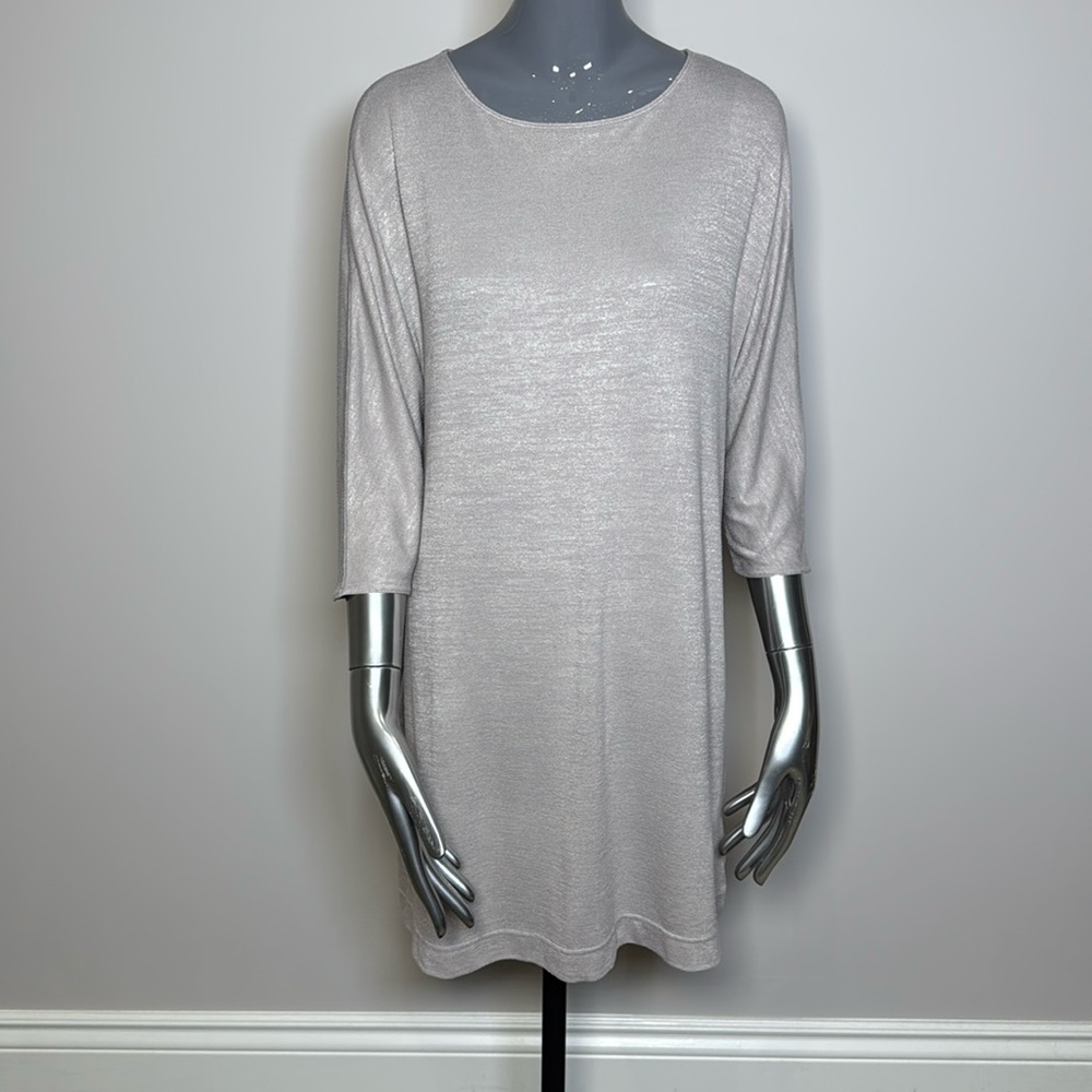 Wilfred Free 3/4 sleeve pocketed t shit dress
